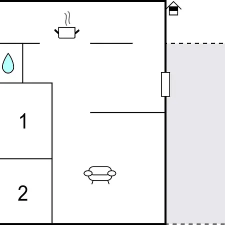 דירה 2 Bedroom Amazing In לובראן